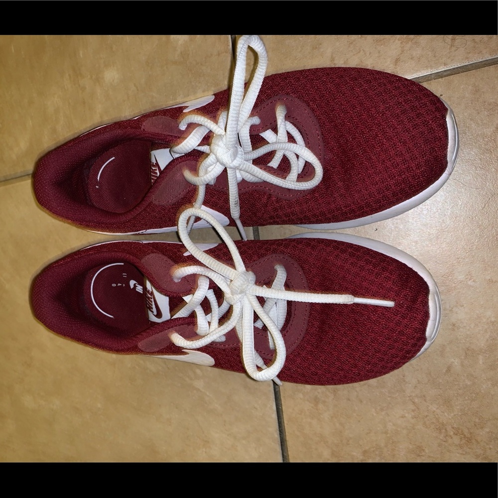 Maroon Nike Athletic Shoe